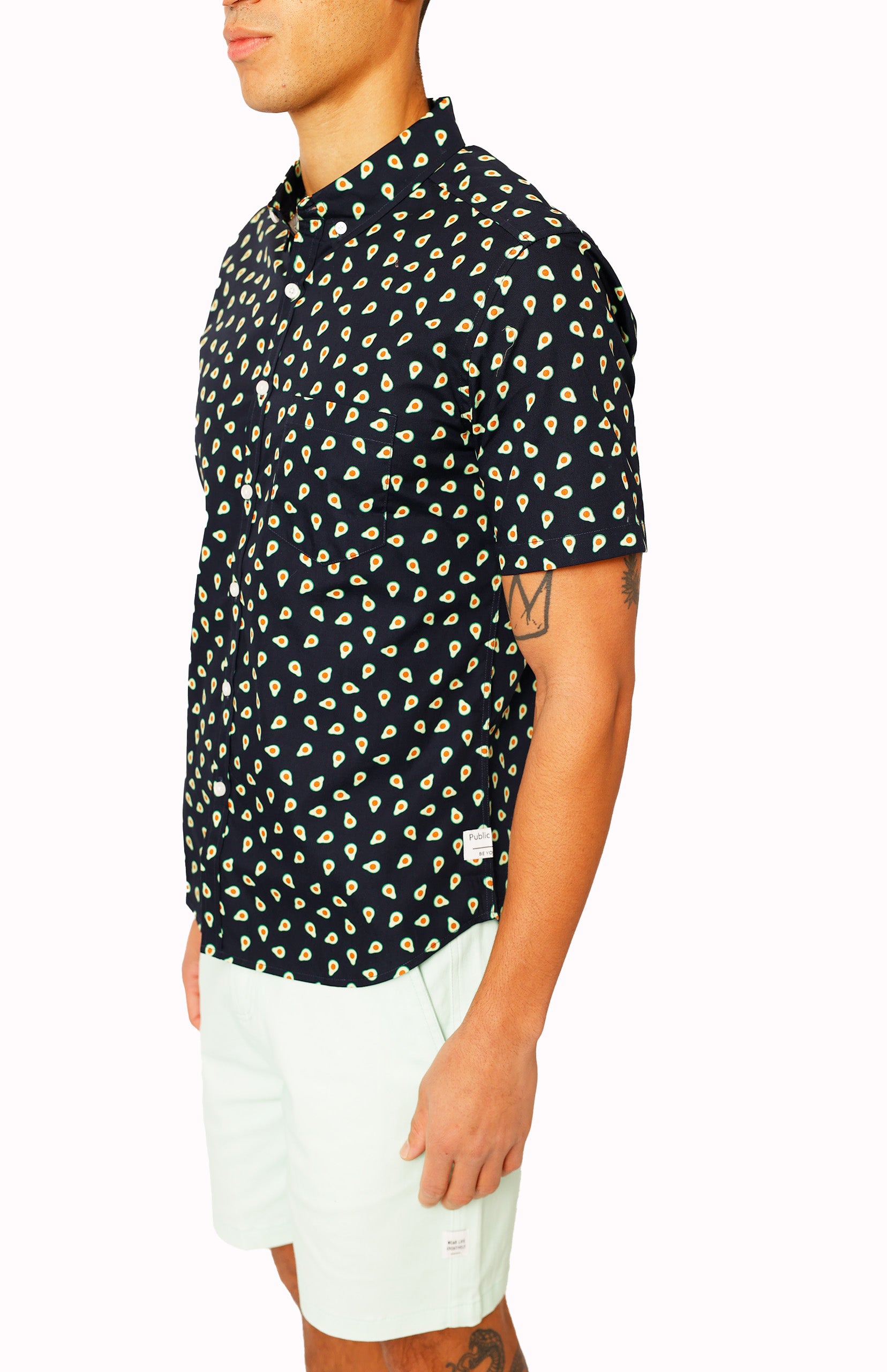 AVOCADO PARTY SHORT SLEEVE SHIRT image 1