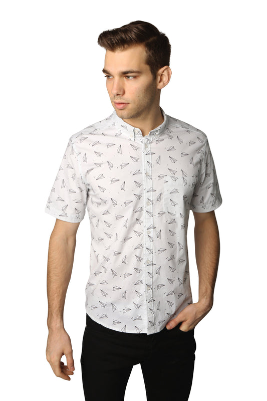 PAPER AIRPLANE PLANES SHIRT image 0