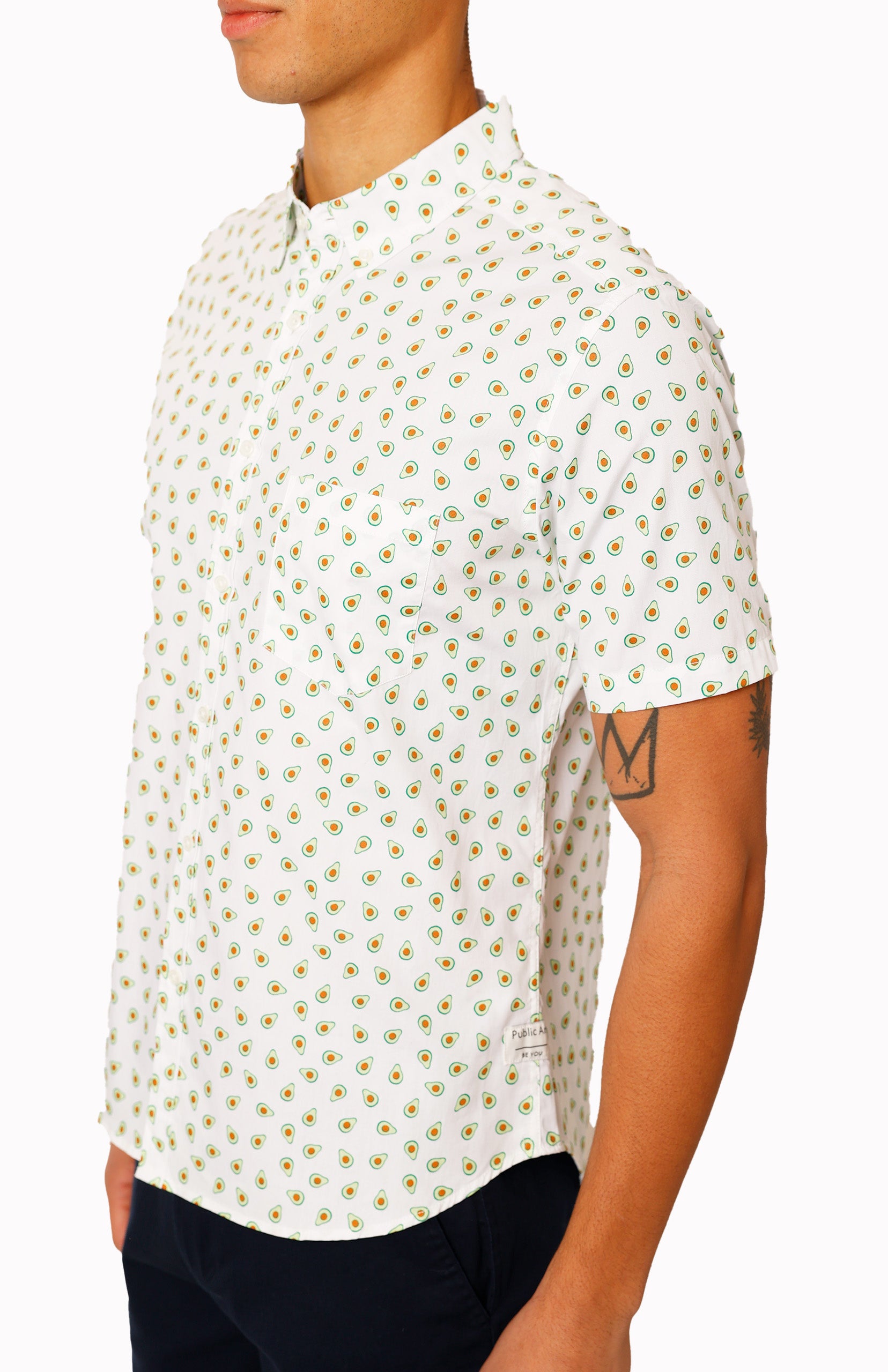 AVOCADO PARTY SHORT SLEEVE SHIRT image 1