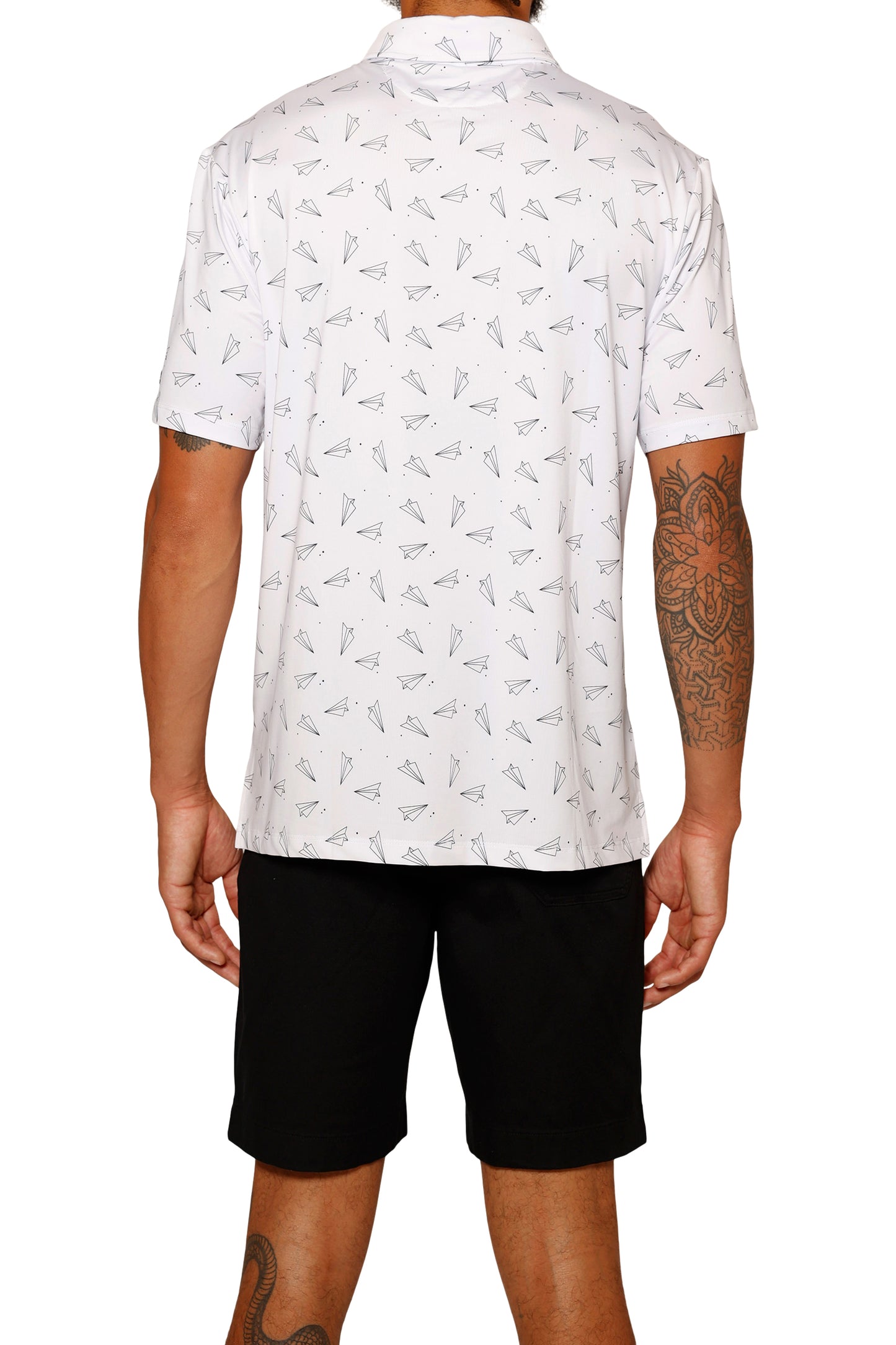 Paper Airplane Golf Polo