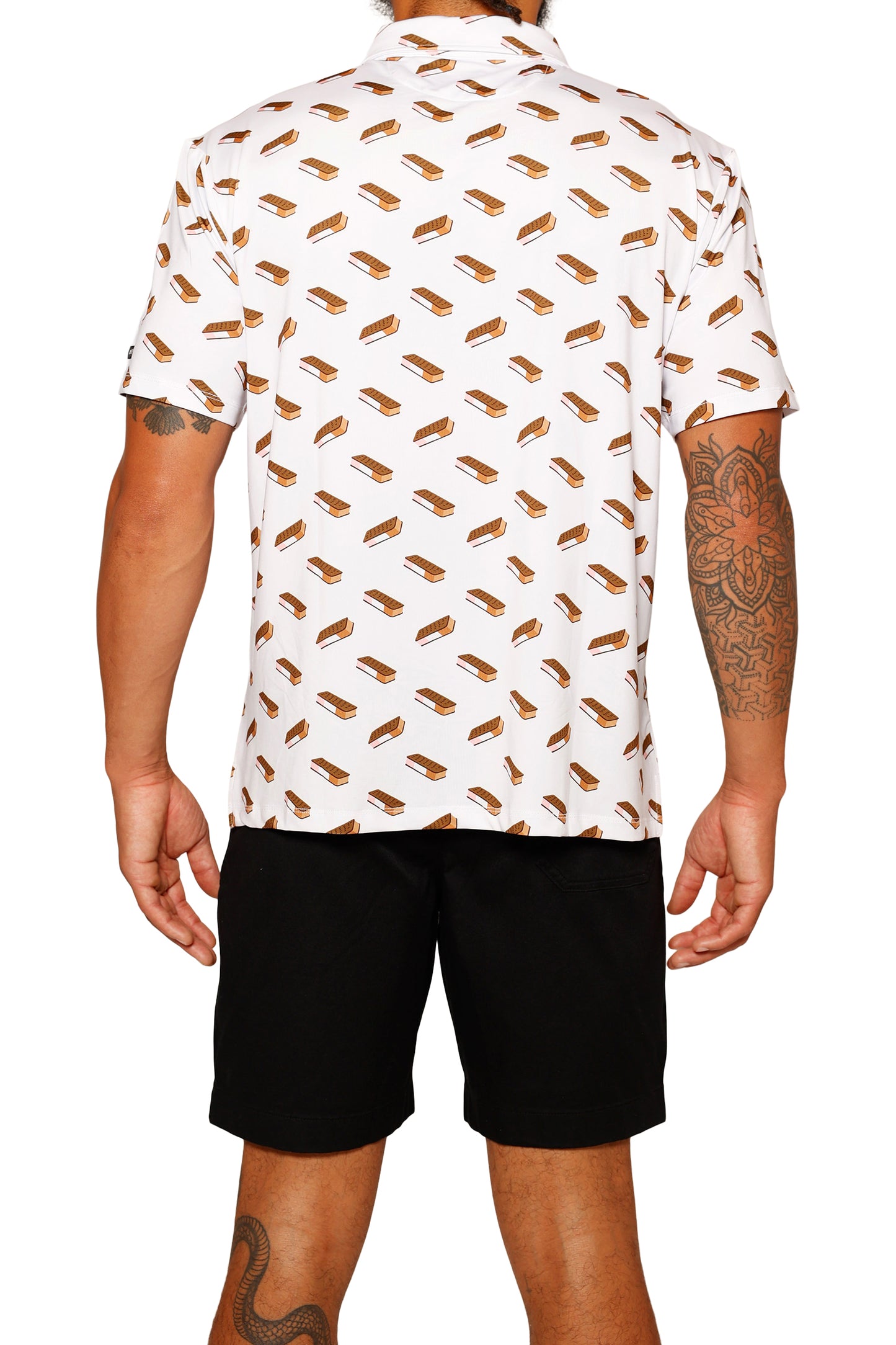 Ice Cream Sandwich Golf Polo
